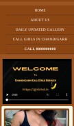 How girlchd.com looks like on a mobile device such as an iPhone.