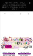 How girlpwrstore.com looks like on a mobile device such as an iPhone.
