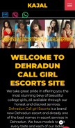 How girlsdehradun.in looks like on a mobile device such as an iPhone.