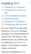 How gitfeature.com looks like on a mobile device such as an iPhone.