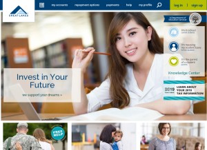 How glhec.org looks like on a tablet such as an iPad.