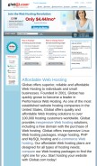 How globat.com looks like on a mobile device such as an iPhone.