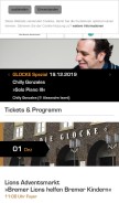 How glocke.de looks like on a mobile device such as an iPhone.