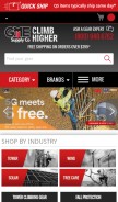 How gmesupply.com looks like on a mobile device such as an iPhone.