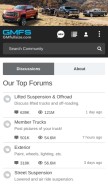 How gmfullsize.com looks like on a mobile device such as an iPhone.