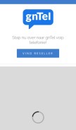 How gntel.nl looks like on a mobile device such as an iPhone.