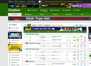 How goaloo.com looks like on a tablet such as an iPad.