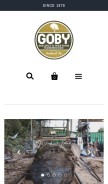How gobywalnut.com looks like on a mobile device such as an iPhone.