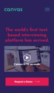 How gocanvas.io looks like on a mobile device such as an iPhone.