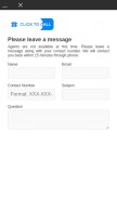 How gocomtechnicalsupport.com looks like on a mobile device such as an iPhone.