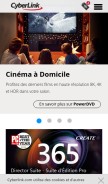 How gocyberlink.com looks like on a mobile device such as an iPhone.