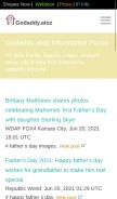 How godaddy.atoz.pw looks like on a mobile device such as an iPhone.