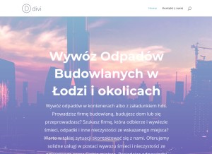 How godgruz.pl looks like on a tablet such as an iPad.