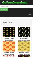 How gofreedownload.net looks like on a mobile device such as an iPhone.