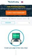 How gogetfunding.com looks like on a mobile device such as an iPhone.