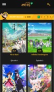 How gogoanime.video looks like on a mobile device such as an iPhone.