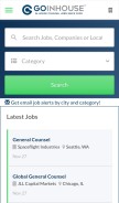 How goinhouse.com looks like on a mobile device such as an iPhone.