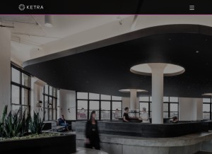 How goketra.com looks like on a tablet such as an iPad.