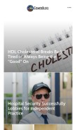 How gomerblog.com looks like on a mobile device such as an iPhone.