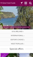 How goodhotelguide.com looks like on a mobile device such as an iPhone.