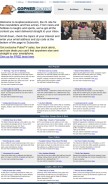 How gophercentral.com looks like on a mobile device such as an iPhone.