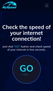 How gospeedcheck.com looks like on a mobile device such as an iPhone.