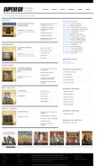 How gosuperego.com looks like on a mobile device such as an iPhone.