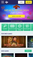 How gotoplayojo.com looks like on a mobile device such as an iPhone.