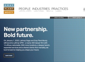 How gpmlaw.com looks like on a tablet such as an iPad.