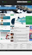 How gportal.hu looks like on a mobile device such as an iPhone.