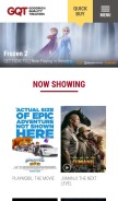 How gqtmovies.com looks like on a mobile device such as an iPhone.