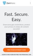 How grabaproxy.com looks like on a mobile device such as an iPhone.