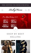 How gracyly.com looks like on a mobile device such as an iPhone.