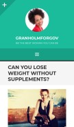 How granholmforgov.com looks like on a mobile device such as an iPhone.