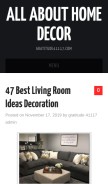 How gratitude41117.com looks like on a mobile device such as an iPhone.