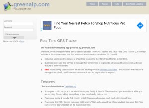 How greenalp.com looks like on a tablet such as an iPad.