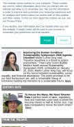 How greenbuildermedia.com looks like on a mobile device such as an iPhone.