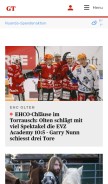 How grenchnertagblatt.ch looks like on a mobile device such as an iPhone.