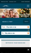 How greyhound.com looks like on a mobile device such as an iPhone.