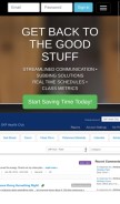 How groupexpro.com looks like on a mobile device such as an iPhone.