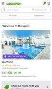 How groupondata.com looks like on a mobile device such as an iPhone.