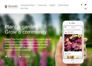 How growitmobile.com looks like on a tablet such as an iPad.