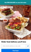 How grubhub.com looks like on a mobile device such as an iPhone.
