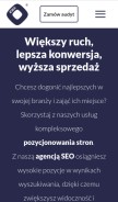 How grupa-icea.pl looks like on a mobile device such as an iPhone.