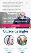 How grupovaughan.com looks like on a mobile device such as an iPhone.