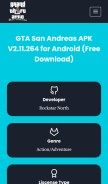 How gtasaapkpro.com looks like on a mobile device such as an iPhone.