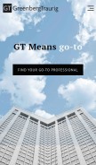How gtlaw.com looks like on a mobile device such as an iPhone.