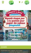 How gulli.fr looks like on a mobile device such as an iPhone.