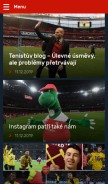 How gunners.cz looks like on a mobile device such as an iPhone.