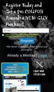 How gunsamerica.com looks like on a mobile device such as an iPhone.